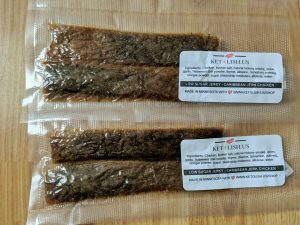 Caribbean jerk chicken jerky