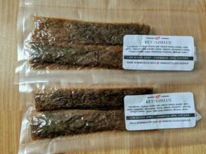 Caribbean jerk chicken jerky
